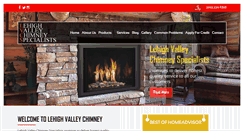 Desktop Screenshot of lehighvalleychimney.com